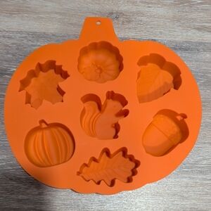 New Orange Silicone Fall Mold